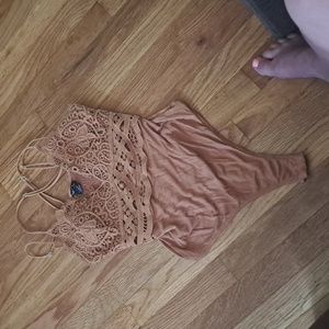 Snap crotch tank top